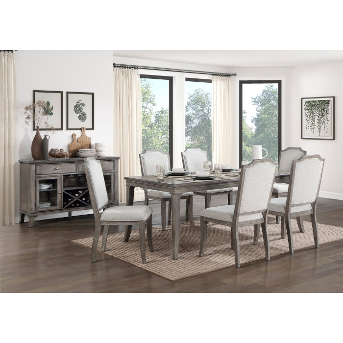 Garner Brown Gray Dining Table