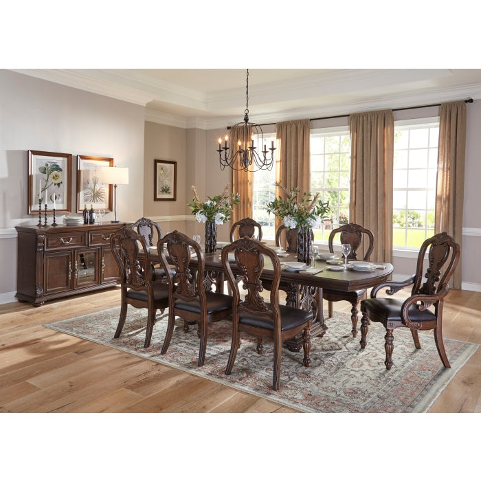 Bergen Dark Oak Dining Table