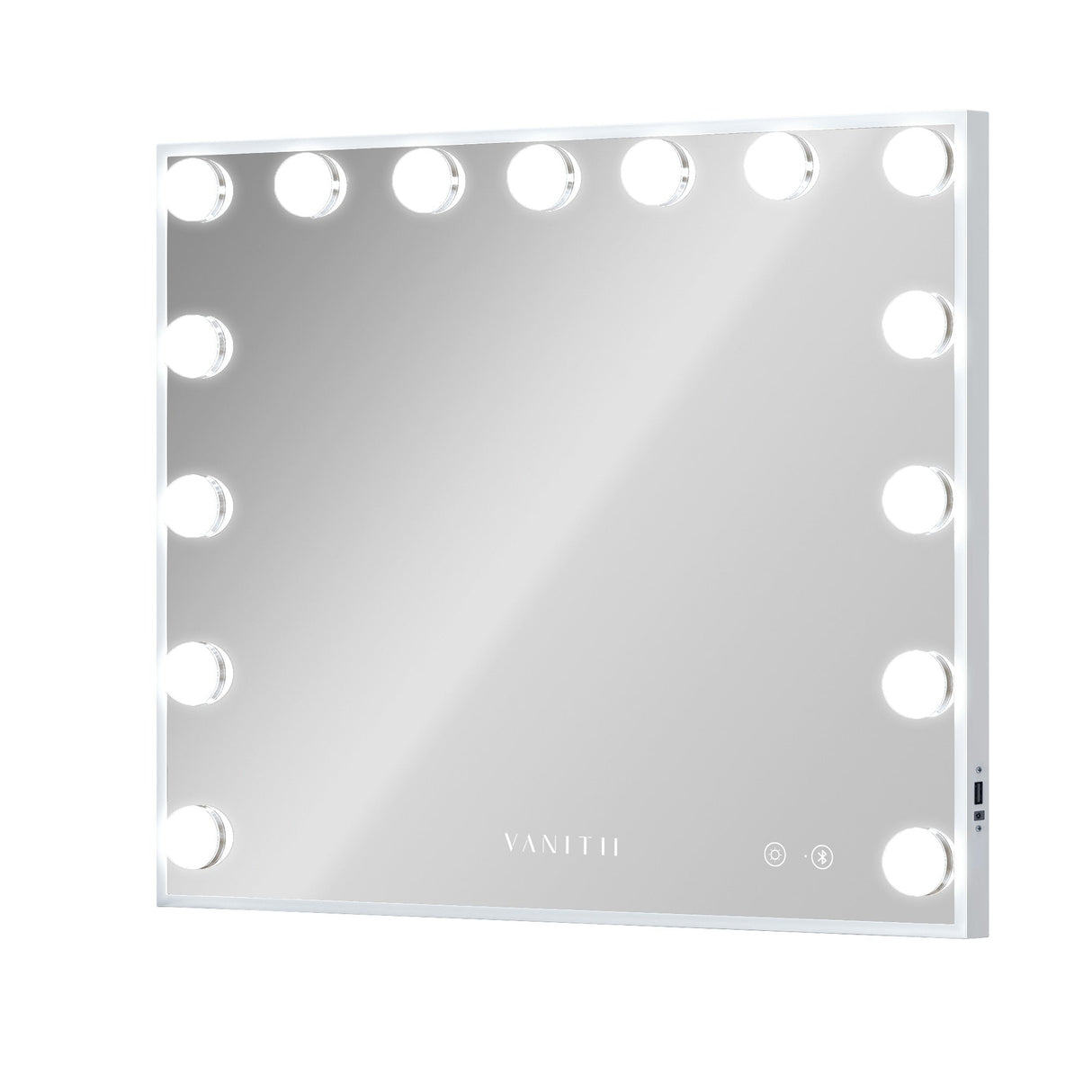 Mary Hollywood Vanity Mirror with Bluetooth XXL - 15 Dimmable LED Bulbs