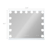 Mary Hollywood Vanity Mirror with Bluetooth XXL - 15 Dimmable LED Bulbs