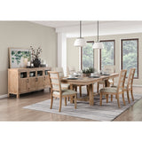 Aberdeen Distressed Light Oak Dining Table