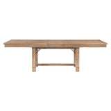 Aberdeen Distressed Light Oak Dining Table