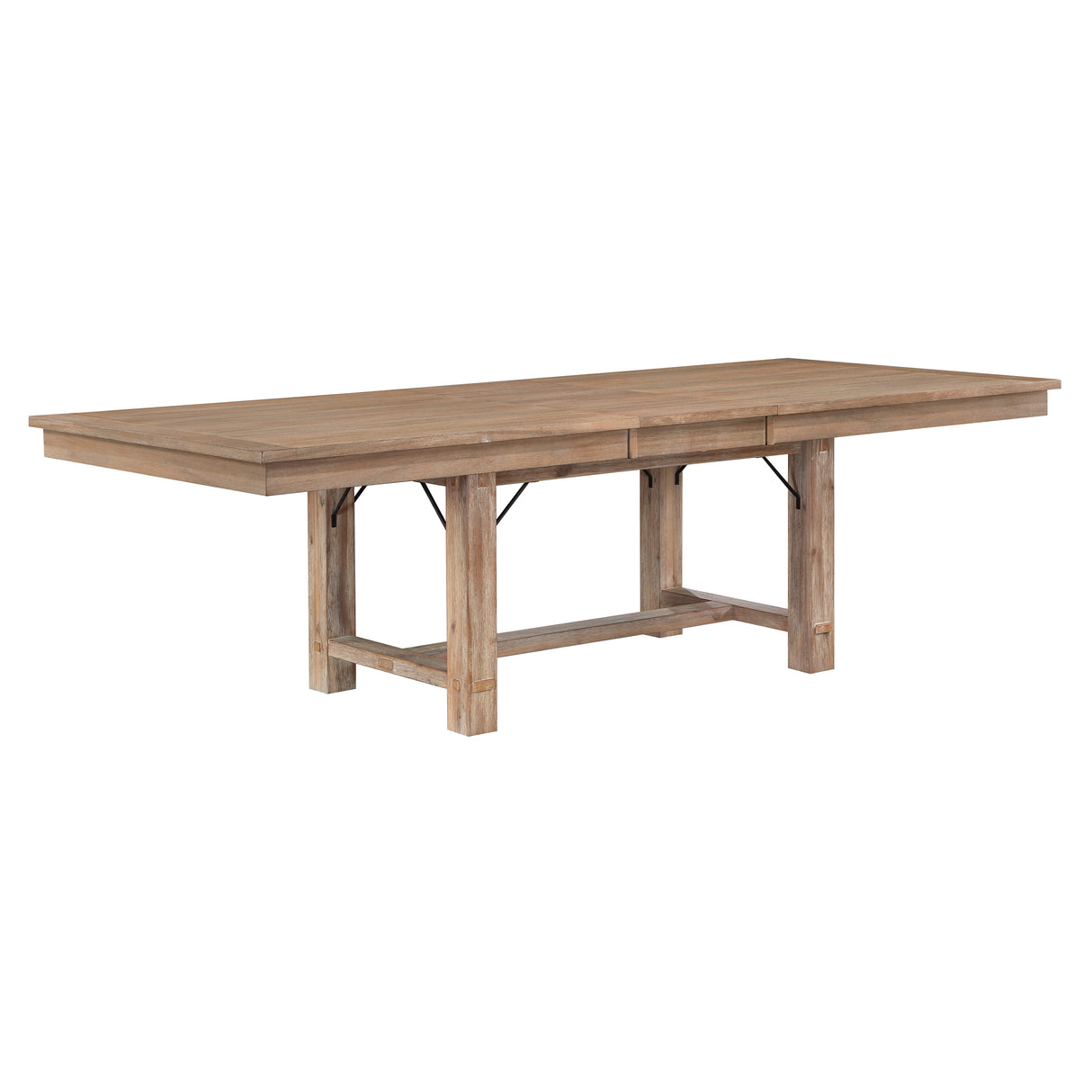 Aberdeen Distressed Light Oak Dining Table