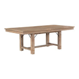 Aberdeen Distressed Light Oak Dining Table
