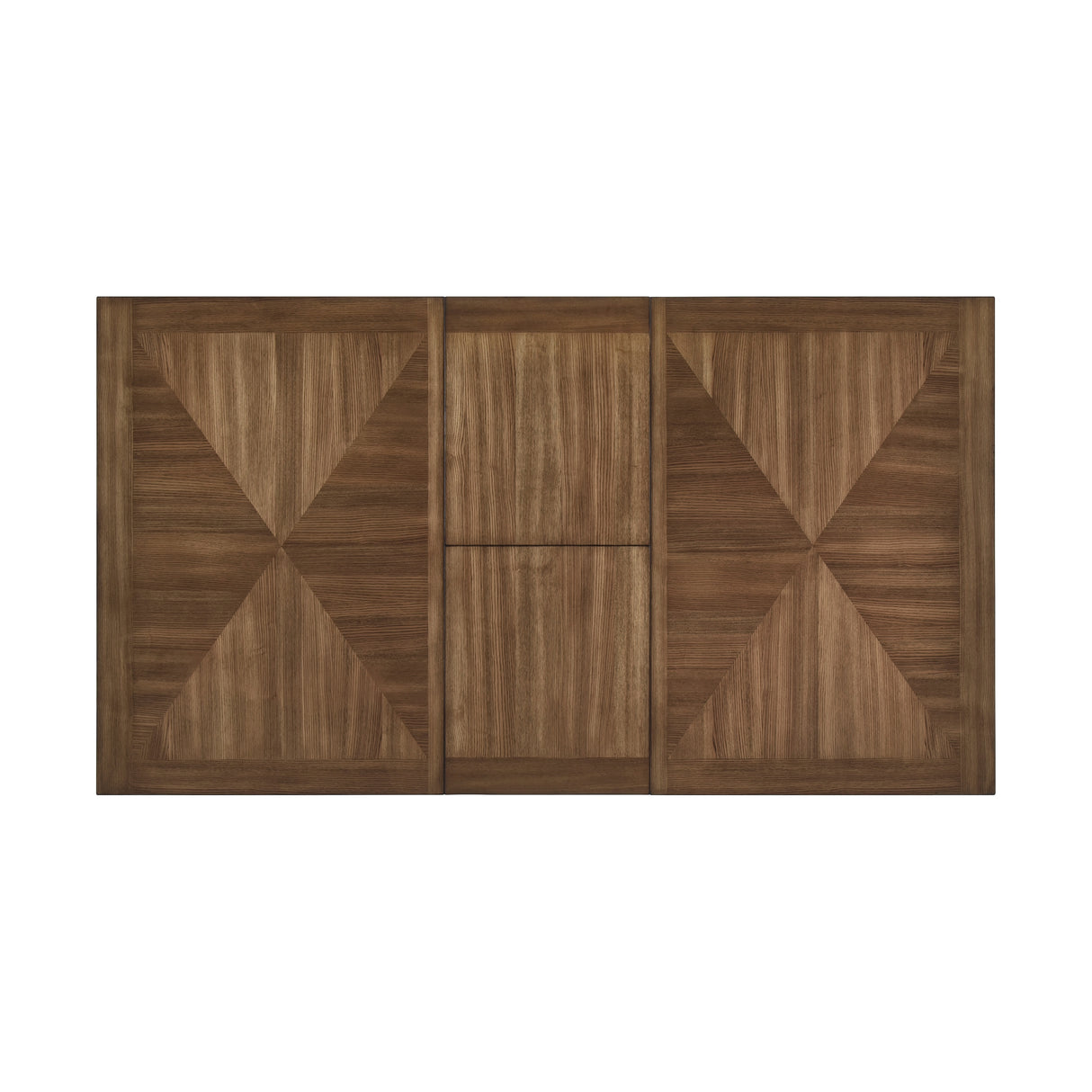 Brunson Oak And White Dining Table