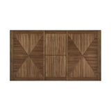 Brunson Oak And White Dining Table