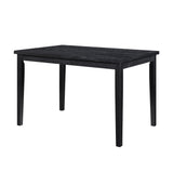 Andreas Black Dining Table