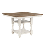 Alburgh White Counter Height Table