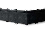 Lavernett Charcoal 4-Piece Sectional