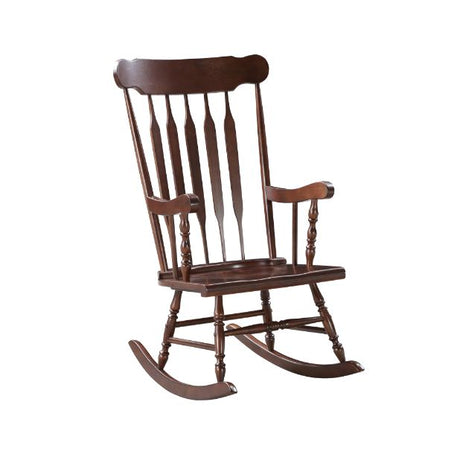 Raina Capsynthetic Leather Ccino Finish Rocking Chair