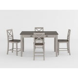 Brightleaf Brown/Light Gray Counter Height Chair