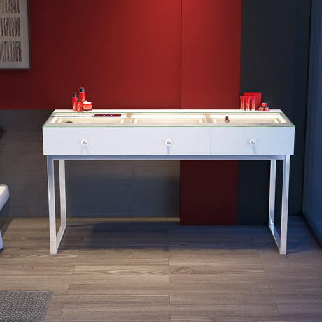 Billie Vanity Desk - 3 Storage Drawers