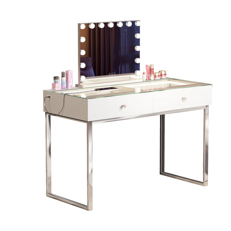 Alice Vanity Desk Pro - 2 Storage Drawers
