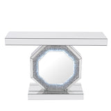 Crushed Diamonds LED Mirrored Console Table