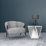 Crushed Diamond Side Table