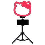 Hello Kitty® Supercute 10” RGB Desktop Ring Light with Tripod
