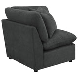 Collins Dark Grey Modular Corner Chair