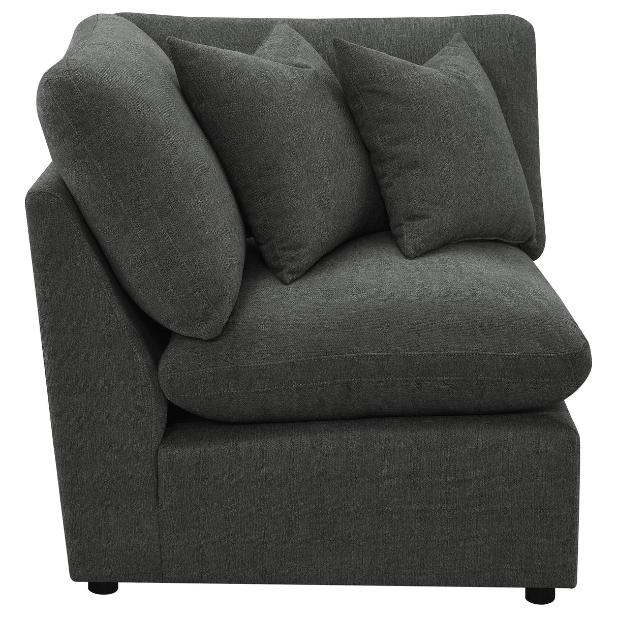 Collins Dark Grey Modular Corner Chair