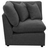 Collins Dark Grey Modular Corner Chair