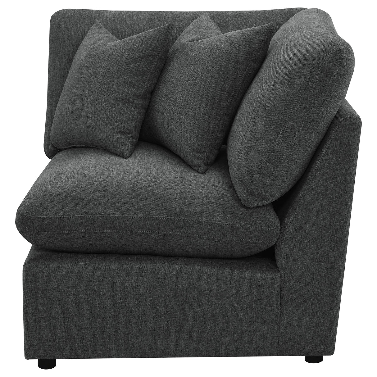 Collins Dark Grey Modular Corner Chair