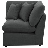 Collins Dark Grey Modular Corner Chair