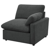 Collins Dark Grey 5-Piece Modular Power Reclining Sectional