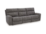 Next-Gen Durapella Slate 3-Piece Power Reclining Sectional Sofa