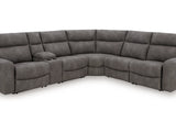 Next-Gen Durapella Slate 6-Piece Power Reclining Sectional