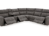 Next-Gen Durapella Slate 6-Piece Power Reclining Sectional