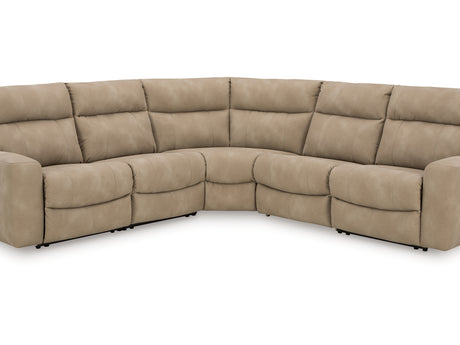 Next-Gen Durapella Sand 5-Piece Power Reclining Sectional