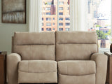 Next-Gen Durapella Sand 2-Piece Power Reclining Sectional Loveseat
