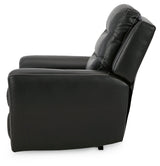 Warlin Black Power Recliner