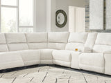 Keensburg Linen 3-Piece Power Reclining Sectional