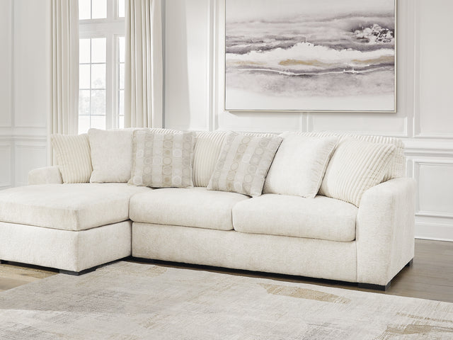Chessington Ivory 2-Piece Left-Arm Facing Sectional With Chaise