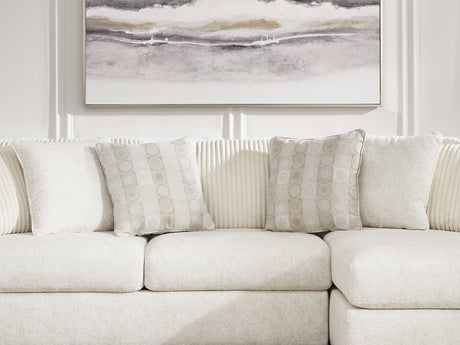 Chessington Ivory 2-Piece Right-Arm Facing Sectional With Chaise