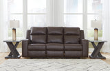 Lavenhorne Granite Reclining Sofa With Drop Down Table