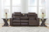 Lavenhorne Granite Reclining Sofa With Drop Down Table