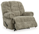 Movie Taupe Man Recliner