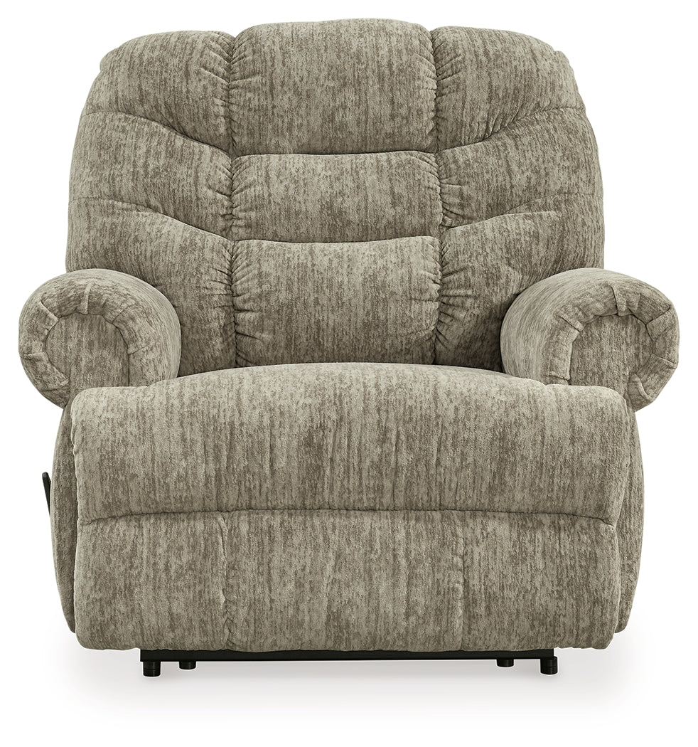 Movie Taupe Man Recliner