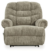 Movie Taupe Man Recliner