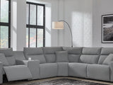 Modmax 6-Piece Reclining Sectional with Storage Console