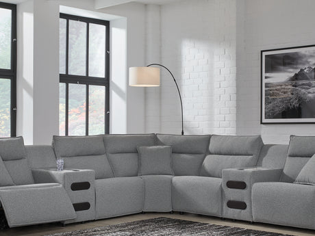 Modmax 7-Piece Power Reclining Sectional with Chaise