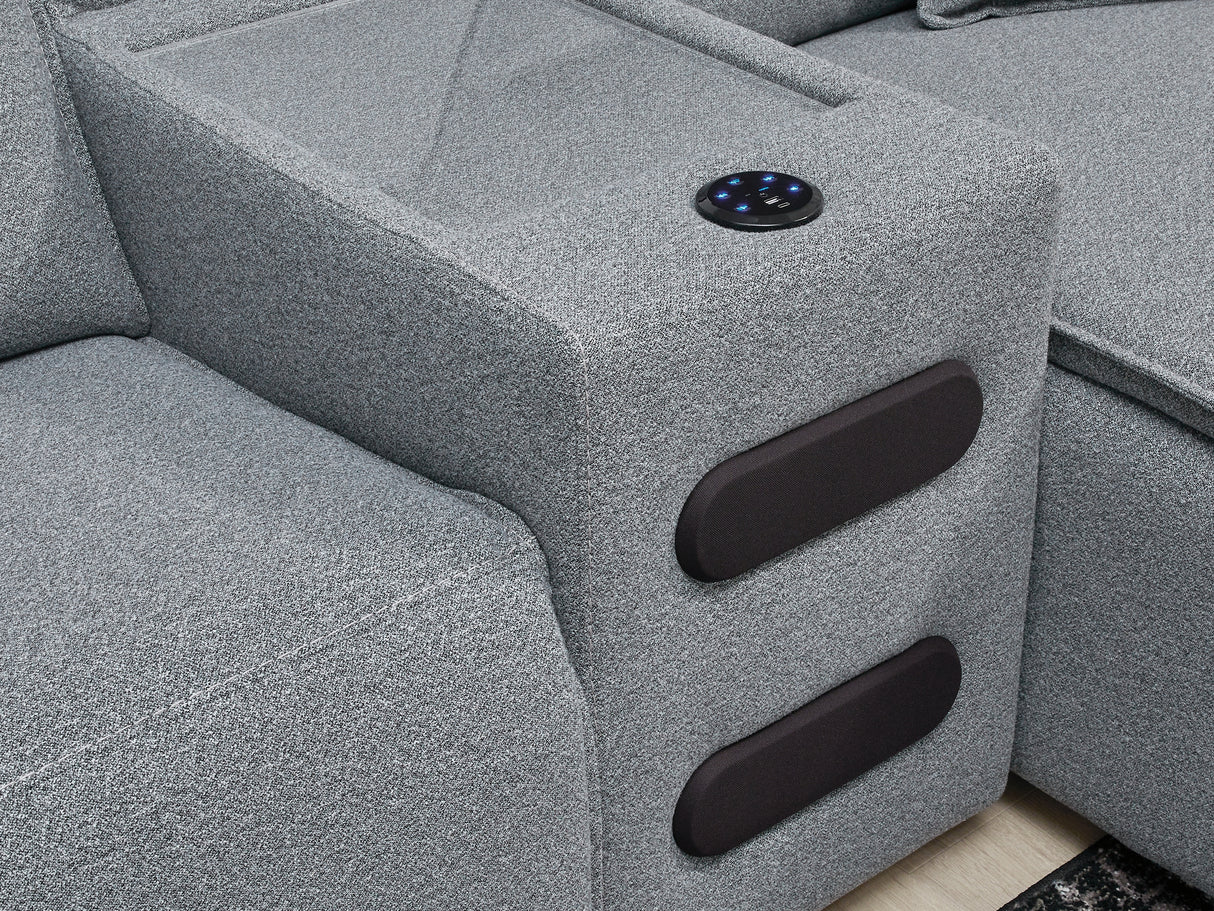 Modmax 5-Piece Power Reclining Sectional