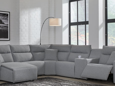 Modmax 6-Piece Power Reclining Sectional with Chaise
