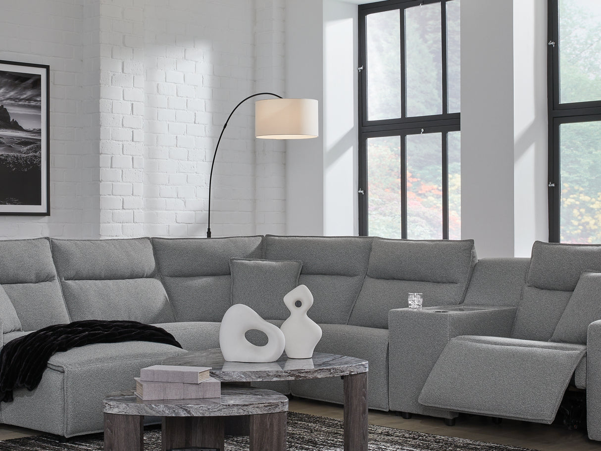 Modmax 6-Piece Power Reclining Sectional with Chaise