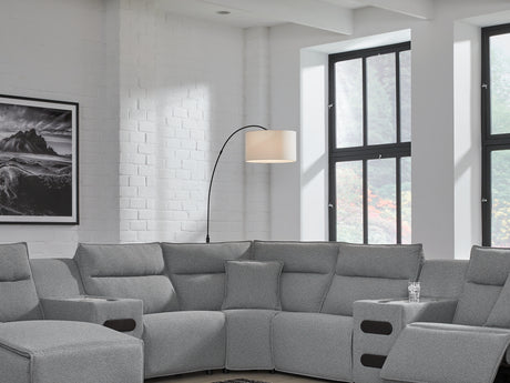 Modmax 7-Piece Power Reclining Sectional with Chaise