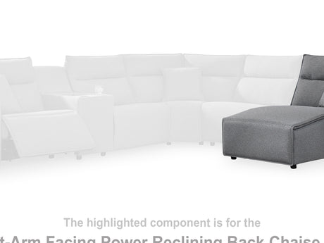 Modmax Right-Arm Facing Power Reclining Back Chaise