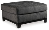 Reidshire Steel Oversized Accent Ottoman