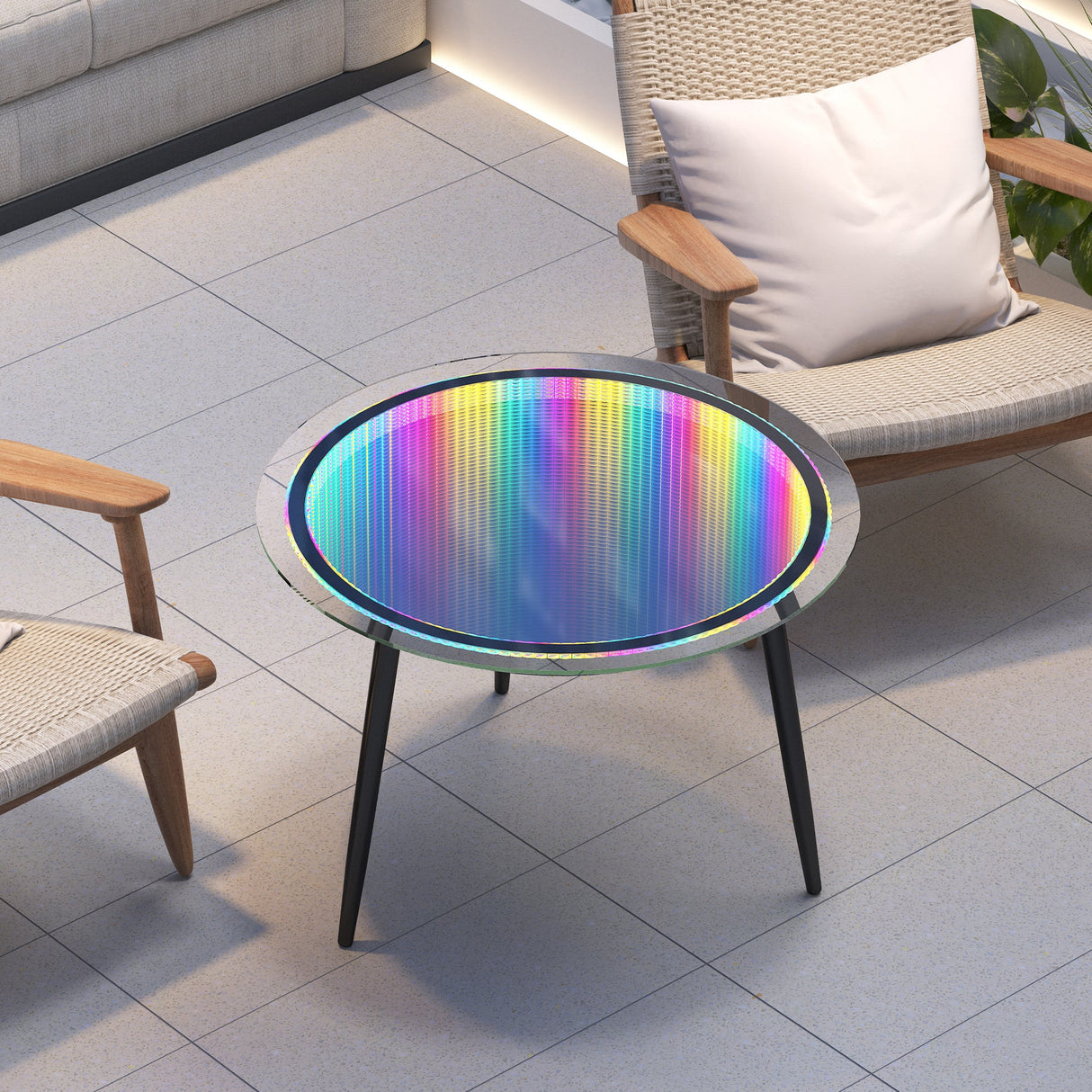 Led Coffee Table