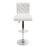 Elizabeth Crystal Tufted Vanity Stool